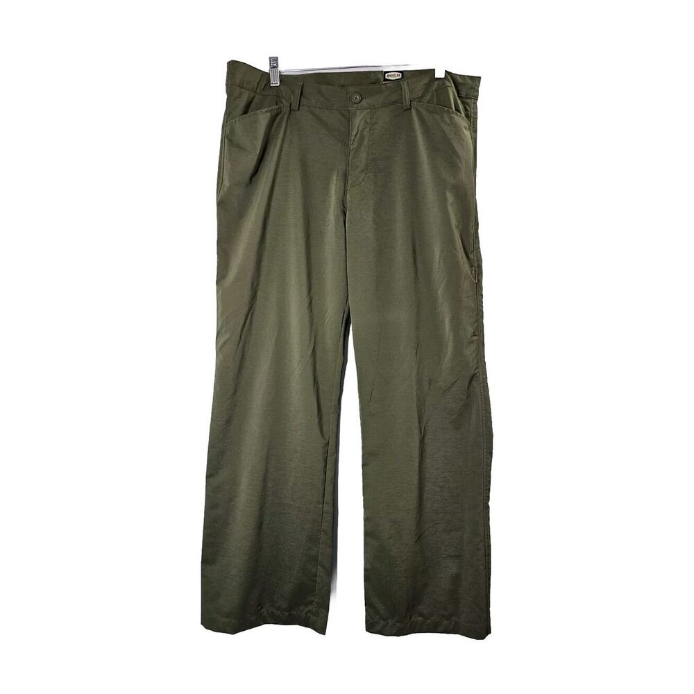 NWT Womens Sz 14 Green Olive Night Lightweight Hiking Outdoors Pants